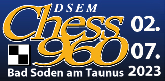 8. Offene Deutsche Meisterschaft Chess960 Schnellschach